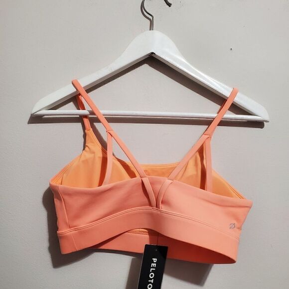 Sold Cadent Strappy Peak Sports Women's Sz XLarge Bra in Orange/Peach NWT - Picture 2 of 5